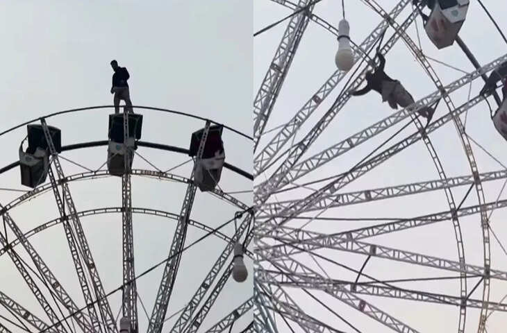 Viral: मौत को आंख दिखाकर कर डाला ऐसा कारनामा, वीडियो देखकर डर गए सोशल मीडिया यूजर्स