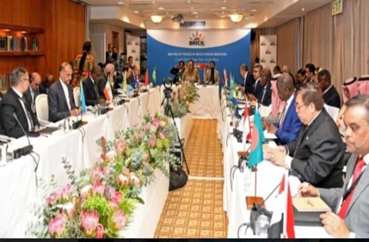 चीनी उप विदेश मंत्री Ma Chaowei ने ब्रिक्स देशों के विदेश मंत्रियों की बैठक में भाग लिया