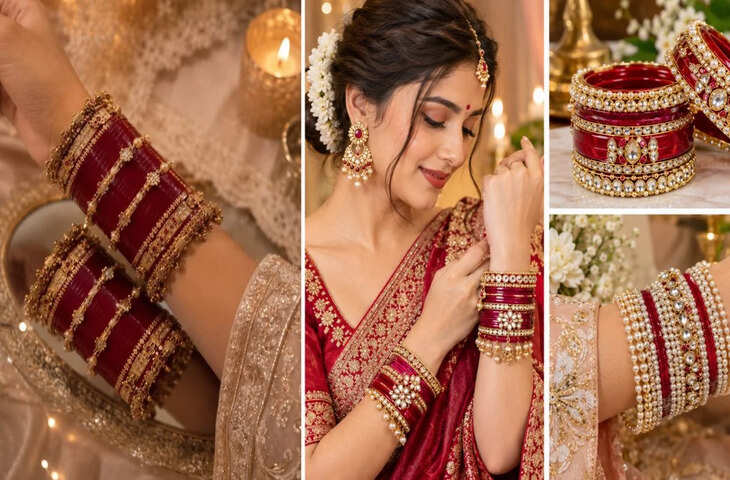 Karwa Chauth 2026: करवा चौथ पर हाथों की खूबसूरती बढ़ाएंगी ये ट्रेंडी चूड़ियां, लटकन से लेकर घुंघरू डिजाइन तक हैं खास