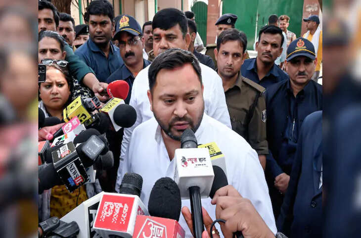 राज्यसभा चुनाव के लिए महागठबंधन की बैठक, तेजस्वी यादव ने जीत का दावा किया