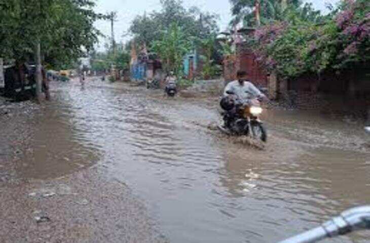 पोकरण में 12 घंटे में 22 एमएम बारिश, तापमान में आई गिरावट