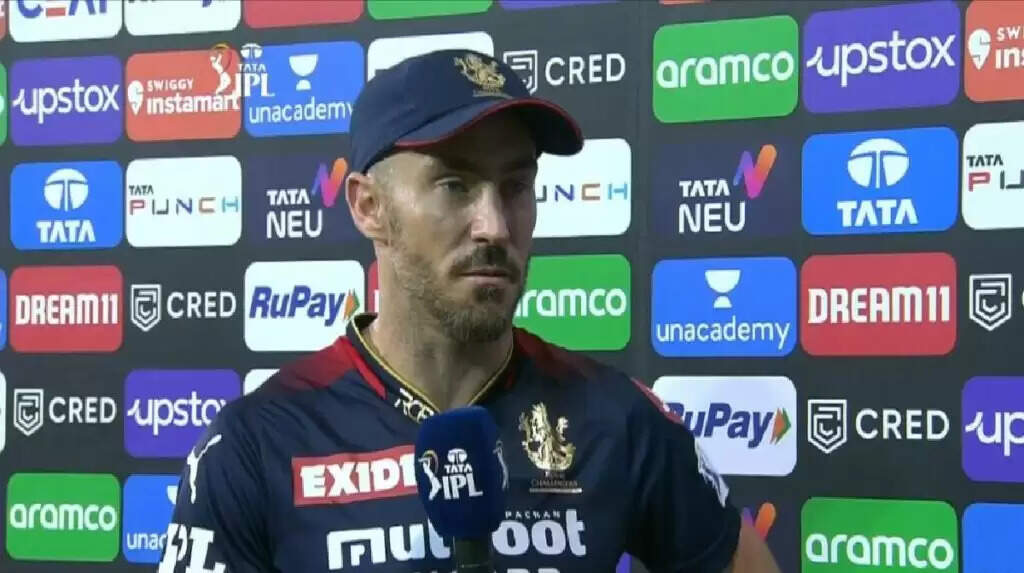 IPL 2022 RCB vs CSK: चेन्नई को हराकर भी Faf Duplessis दिखे टीम से खफा, गिनाने लगे बल्लेबाजों की कमियां