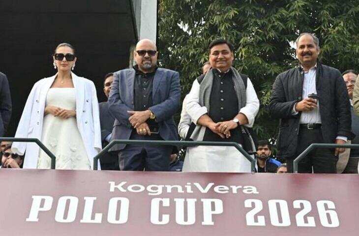 जयपुर में कोग्निवेरा पोलो कप 2026 का आगाज, फुटेज में देखें मलाइका अरोड़ा ने किया उद्घाटन, सवाई पद्मनाभ सिंह की हैट्रिक से जीता दिल