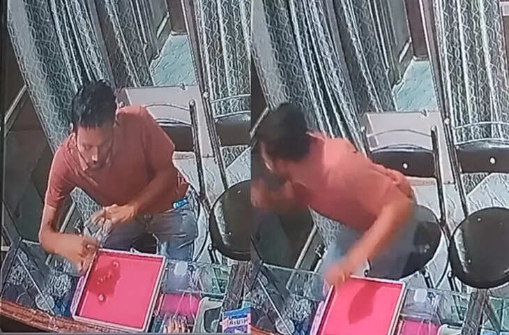 कानपुर में 53 सेकेंड में लाखों का सोना गायब: &ldquo;पिता के लिए अंगूठी खरीदनी है&rdquo; कहकर युवक ने किया बड़ा खेल