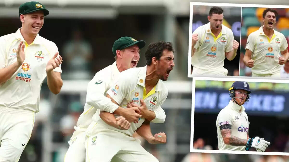 Mitchell Starc and Rory Burns
