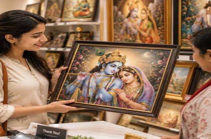 घर में राधा-कृष्ण की तस्वीर लगाने की सही दिशा क्या है? जानें वास्तु के ये जरूरी नियम