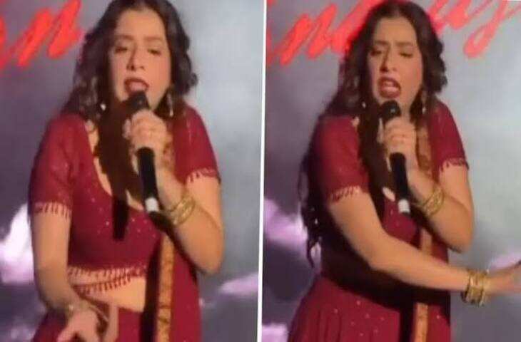 लाइव कॉन्सर्ट में जैस्मीन सैंडलस ने किया बड़ा खुलासा: स्टेज पर मंगेतर से मिलवाया, वीडियो में देंखे फैंस ने तालियों से किया स्वागत