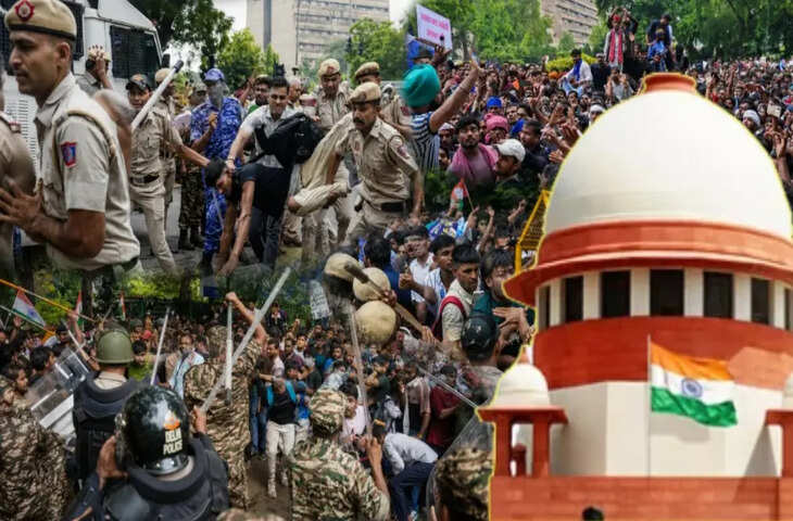 जंतर-मंतर पर प्रदर्शन को लेकर केंद्र सरकार को SC का नोटिस,&nbsp;CJI बोले- यह गंभीर मुद्दा है​​​​​​​