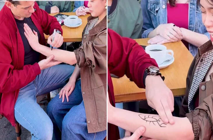 होश उड़ा देने वाला जादू, हाथ पर बना बिच्छू का टैटू हो गया &lsquo;जिंदा&rsquo; देखें वीडियो