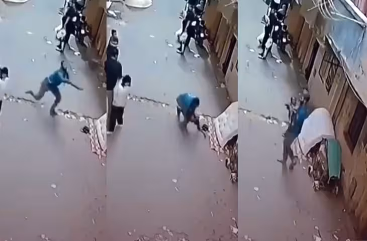 बालकनी से नीचे गिर रहा था बच्चा, शख्स ने 5 सेकेंड में ऐसे बचाई जान, वीडियो देखकर हर कोई कर रहा तारीफ