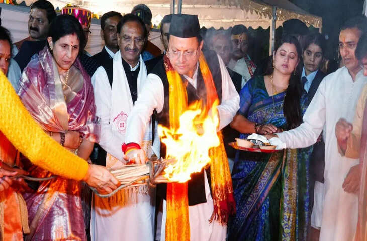 मुख्यमंत्री आवास में भव्य इगास पर्व समारोह, सांस्कृतिक गौरव और लोक आस्था की झलक