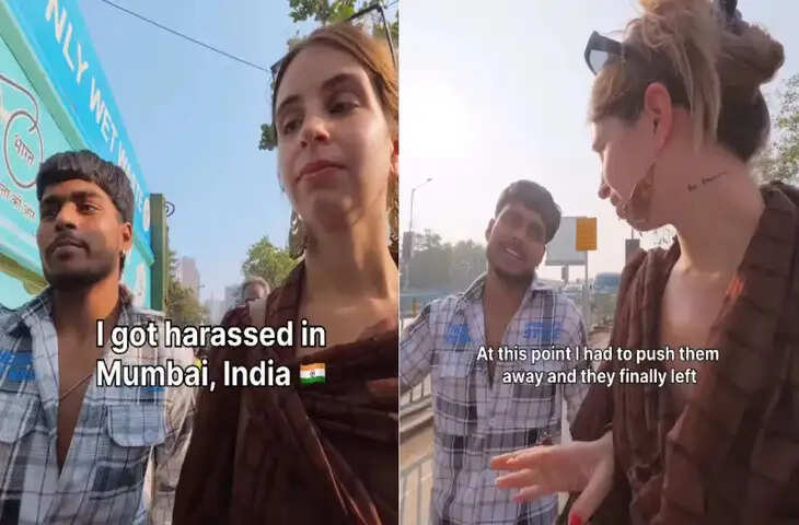 मुंबई में विदेशी महिला से बदसलूकी का वायरल वीडियो, शहर की सुरक्षा पर उठे सवाल