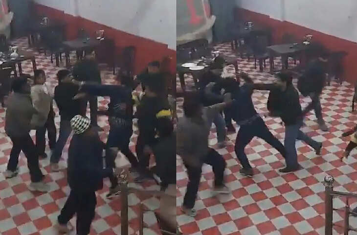 मुरादाबाद में होटल में मारपीट का वीडियो सोशल मीडिया पर वायरल, पुलिस ने शुरू की जांच