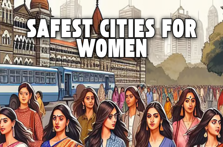 Women Safety Ranking: दिल्ली-मुंबई नहीं...जानिए भारत की शहर में सबसे सुरक्षित है महिलायें, देखे&nbsp;टॉप 10 शहरों की सूची