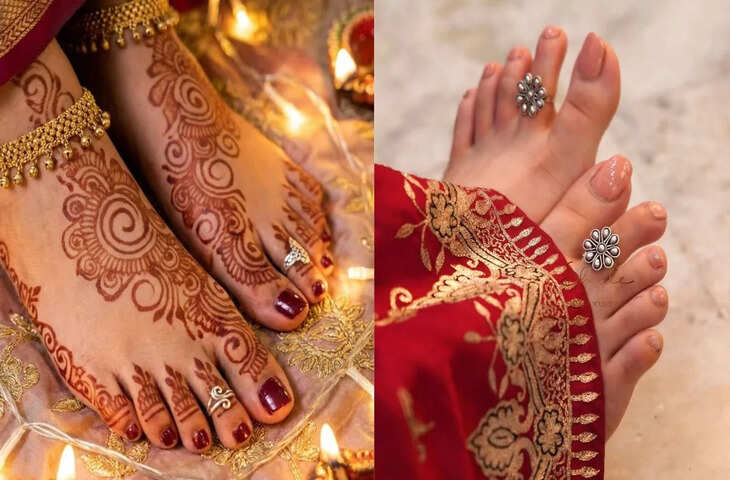 पैरों के लिए 5 ट्रेंडी और यूनिक बिछिया डिजाइन, जो हर मौके पर देंगे आपको परफेक्ट लुक