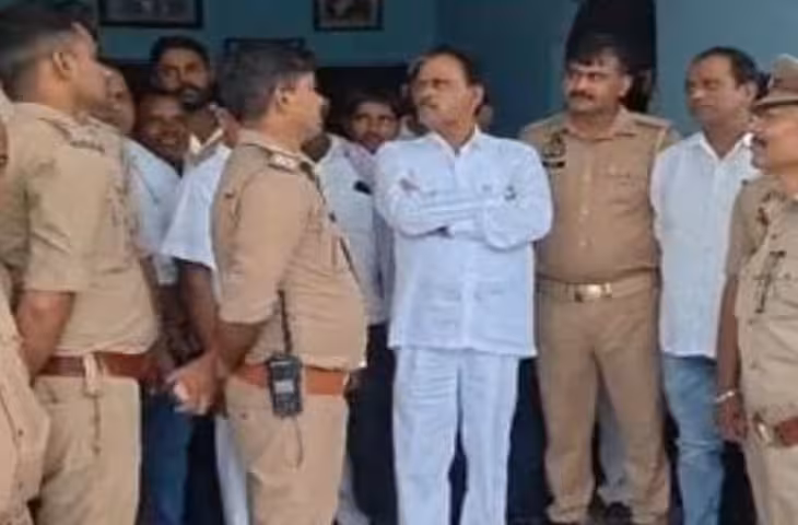 प्रतापगढ़ जाने से पहले सपा विधायक त्रिभुवन दत्त हाउस अरेस्ट, पुलिस कस्टडी में मौत मामले की जांच के लिए जा रहे थे