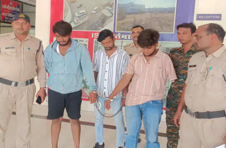 सतना पुलिस की बड़ी कार्रवाई: तीन युवक अवैध पिस्टल और जिंदा कारतूस के साथ गिरफ्तार