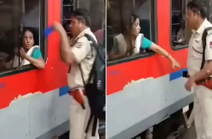 'मैडम के प्राण बाहर आ गए थे', विंडो सीट पर बैठी महिला का RPF ने छीना फोन, वजह जानने पर लोगों ने किया सैल्यूट