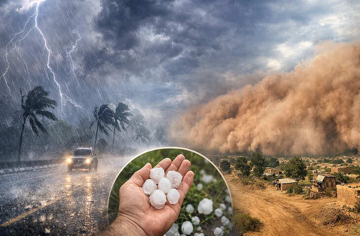 IMD Weather Alert: तेज आंधी, बारिश और ओले गिरने की चेतावनी, दिल्ली-यूपी-बिहार-राजस्थान में बिगड़ेगा मौसम का मिजाज