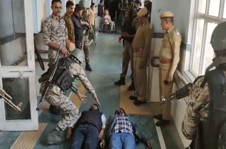 जयपुर के SMS अस्पताल में आतंकवादियों ने मरीज़ों को बनाया बंधक, ATS ने मार गिराया; ऐसे हुई मॉक ड्रिल