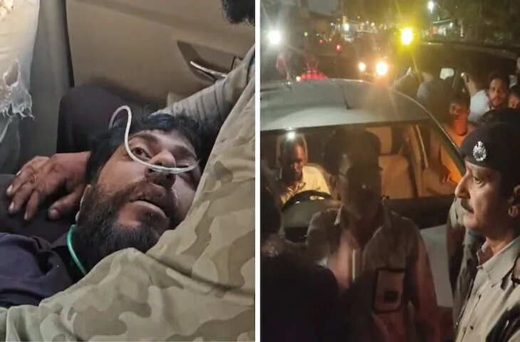 पुलिस की पिटाई में युवक की मौत के बाद बवाल, थाने के बाहर शव रख विरोध-प्रदर्शन