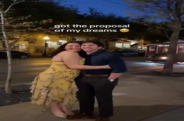 परिवार के सामने मिला शादी का प्रपोजल, लड़की का रिएक्शन देखकर लोग बोले- यह तो सच में फेयरीटेल मोमेंट है