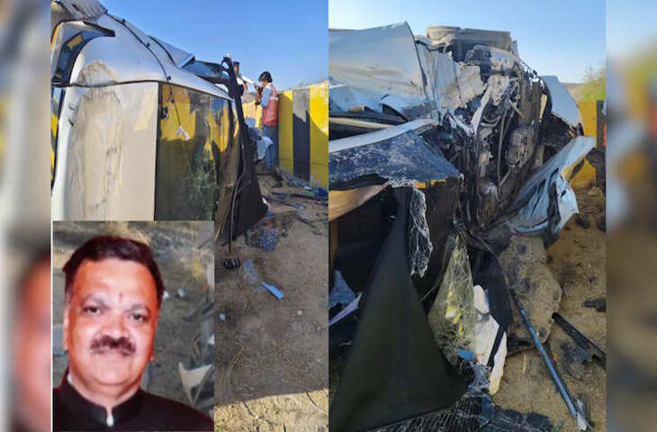 अलवर में दिल्ली-मुंबई एक्सप्रेसवे पर हादसा, शकुन ग्रुप के मैनेजिंग डायरेक्टर वल्लभ माहेश्वरी की मौत