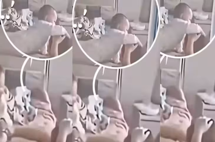 मासूमियत से भरा वीडियो वायरल: सोशल मीडिया पर लोगों का दिल जीत रहा भावुक पल, यूजर्स बोले- दिल छू लेने वाला है