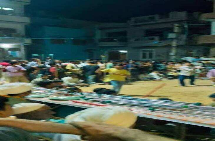 बारिश के बीच भी निभाई गई मुहर्रम की रिवायत, अखाड़ों में दिखी अकीदत और जोश