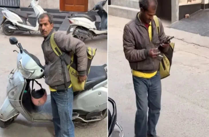 सोशल मीडिया पर वायरल हुआ इंसानियत का वीडियो, मूक डिलीवरी ब्वॉय की मदद कर बना मिसाल