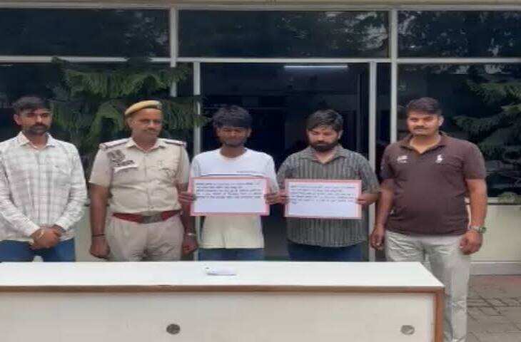 जयपुर में CA का फिल्मी अंदाज में अपहरण, फुटेज में देंखे पिस्टल-चाकू लेकर कार में घुसे बदमाश; हादसे के बाद छोड़कर भागे