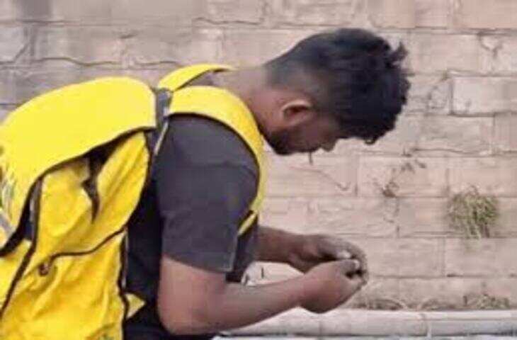 चंडीगढ़ में नशे में धुत डिलीवरी बॉय का वीडियो वायरल, पुलिस ने किया गिरफ्तार