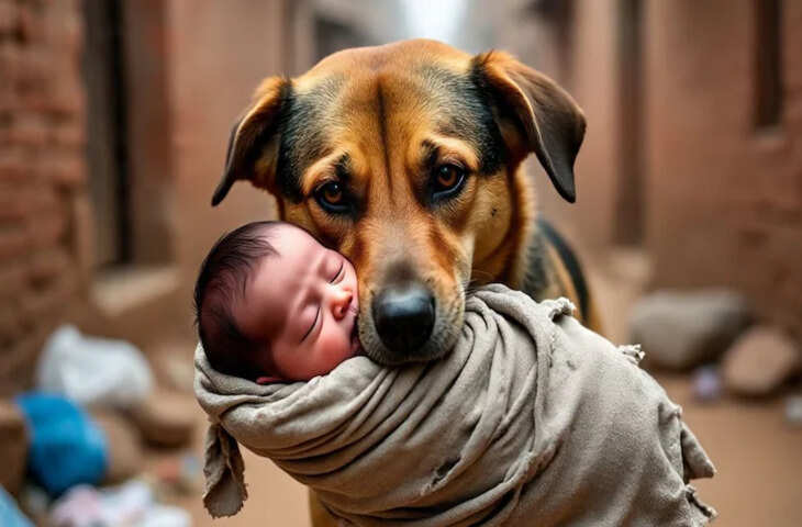 भीलवाड़ा में नवजात का शव बना आवारा कुत्ते का निवाला, गर्दन मुंह में दबाए नहर किनारे घंटों रहा घूमता