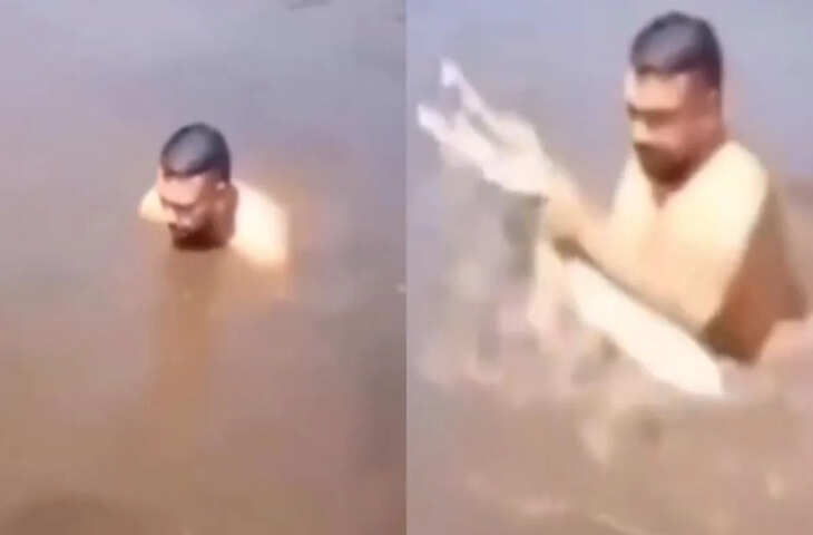 सोशल मीडिया पर वायरल हुआ नया वीडियो, यूजर्स ने दिए मजेदार रिएक्शन