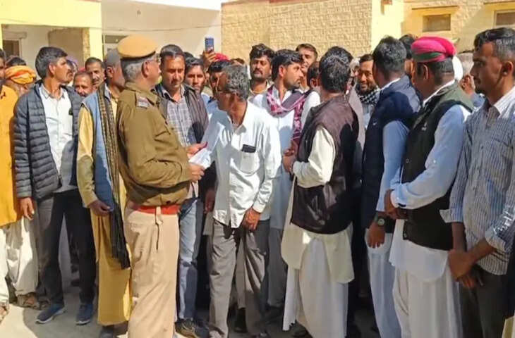 मोहनगढ़ में किसानों ने तीन सूत्रीय मांगों को लेकर पंचायत, उग्र आंदोलन की चेतावनी