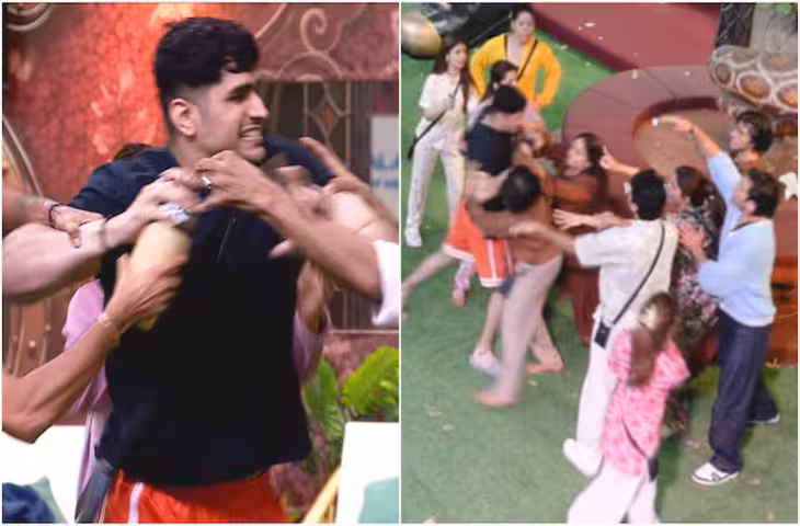 Bigg Boss 20 के घर में मचा बवाल! नकुल ढुल-गुल्लू के बीच मारपीट, गुस्से से लाल हुईं माही विज; घर से बाहर का रास्ता साफ!