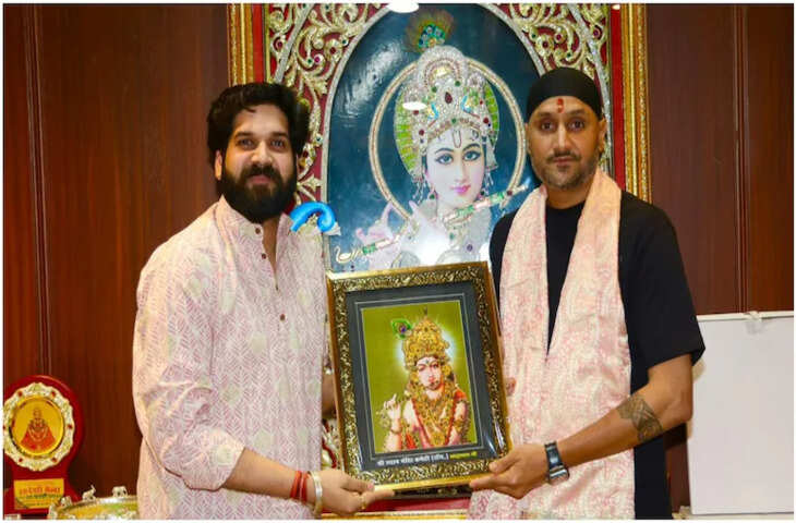 हरभजन सिंह की खाटूश्यामजी में फिर हाजिरी, 30 दिनों में दूसरी बार पहुंचे बाबा के दरबार