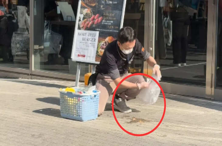 रेस्टोरेंट स्टाफ ने हाथ से साफ की उल्टी, भारतीय महिला ने शेयर किया वीडियो, लोग करने लगे तारीफ