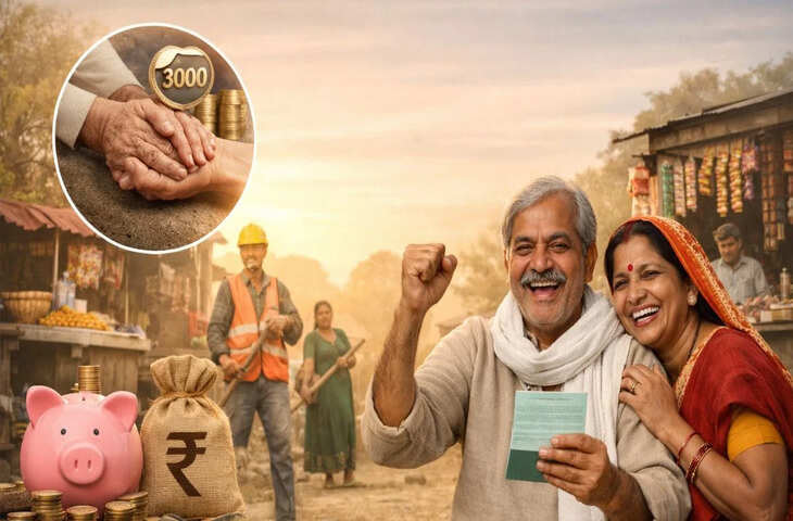 Government Pension Scheme: महीने के सिर्फ ₹55 जमा करें और 60 की उम्र के बाद पाएं ₹3,000 की गारंटीड पेंशन, जानिए पूरी योजना