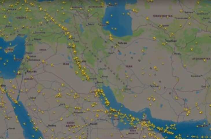 US-Israel Strike Impact: ईरान के आसमान में अचानक सन्नाटा, मिनटों में हटाई गईं सभी फ्लाइट्स, देखे वायरल वीडियो&nbsp;
