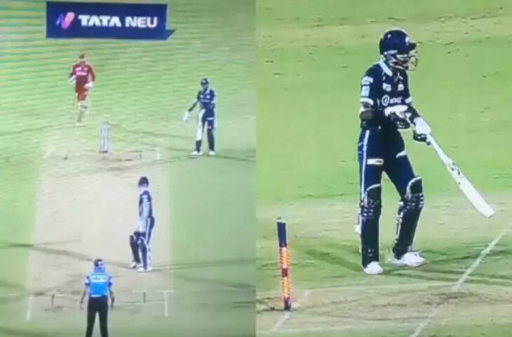 PBKS VS GT hardik pandya run- out11