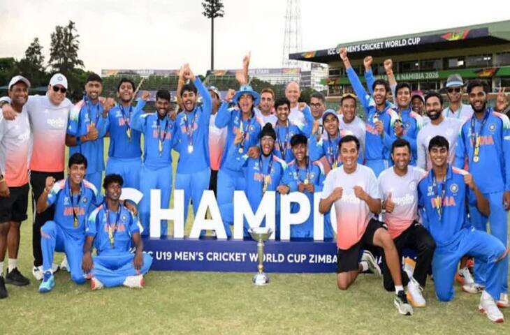 क्रिकेट की नई स्टार टीम को BCCI का तोहफा, U19 वर्ल्ड कप चैंपियंस के लिए बोर्ड ने किया करोड़ों के ईनाम का एलान&nbsp;