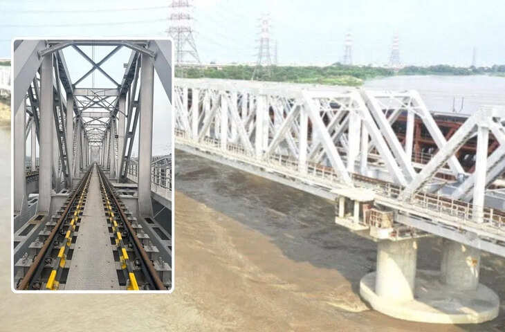 नए साल पर दिल्ली को बड़ी सौगात, यमुना पर नया रेलवे ब्रिज बनकर तैयार