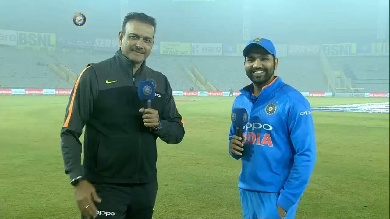 Rohit sharma ravj shastri