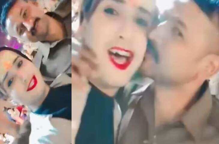 Viral Video: यूपी में पुलिस कांस्टेबल ने ट्रांसजेंडर को किया किस, वायरल होने पर मचा बवाल बोला - &lsquo;प्लीज डिलीट कर दो&rsquo;