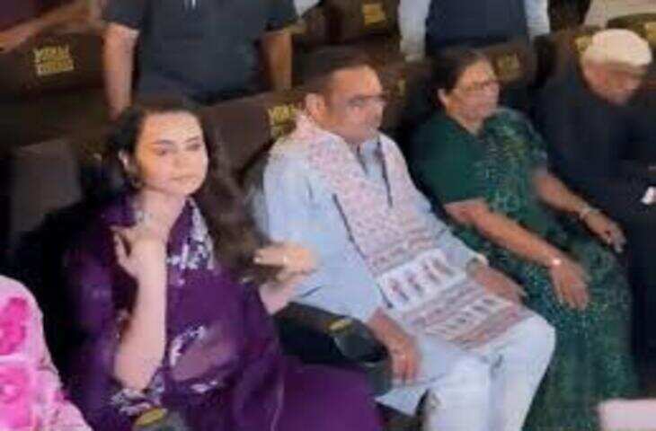 जयपुर में कंगना रनौत की फिल्म, वीडियो में देंखे भारत भाग्य विधाता&rsquo; की स्पेशल स्क्रीनिंग, सीएम भजनलाल शर्मा रहे मौजूद