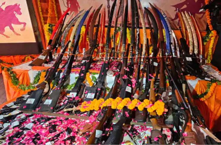 विजयादशमी पर मध्यप्रदेश में शस्त्र-पूजन कार्यक्रम, CM मोहन यादव इंदौर तो विधानसभा अध्यक्ष नरेंद्र सिंह तोमर ग्वालियर में करेंगे पूजा