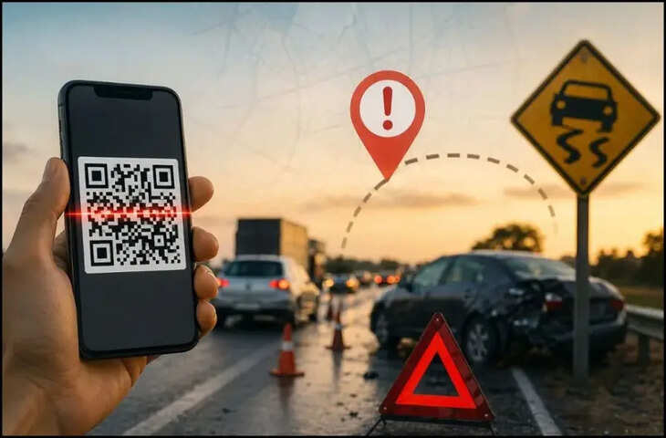 राजस्थान पुलिस की नई पहल &lsquo;मिशन सेफर रोड&rsquo;, वीडियो में जाने QR कोड स्कैन करते ही दिखेंगे हाईवे के एक्सीडेंट ब्लैक स्पॉट