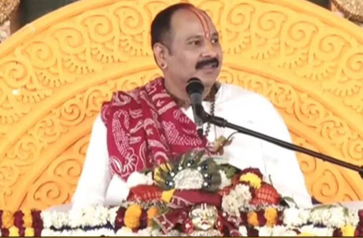 जयपुर में शिवमहापुराण कथा, प्रदीप मिश्रा बोले&mdash;शिव भक्ति ही जन्म-मरण से मुक्ति का मार्ग