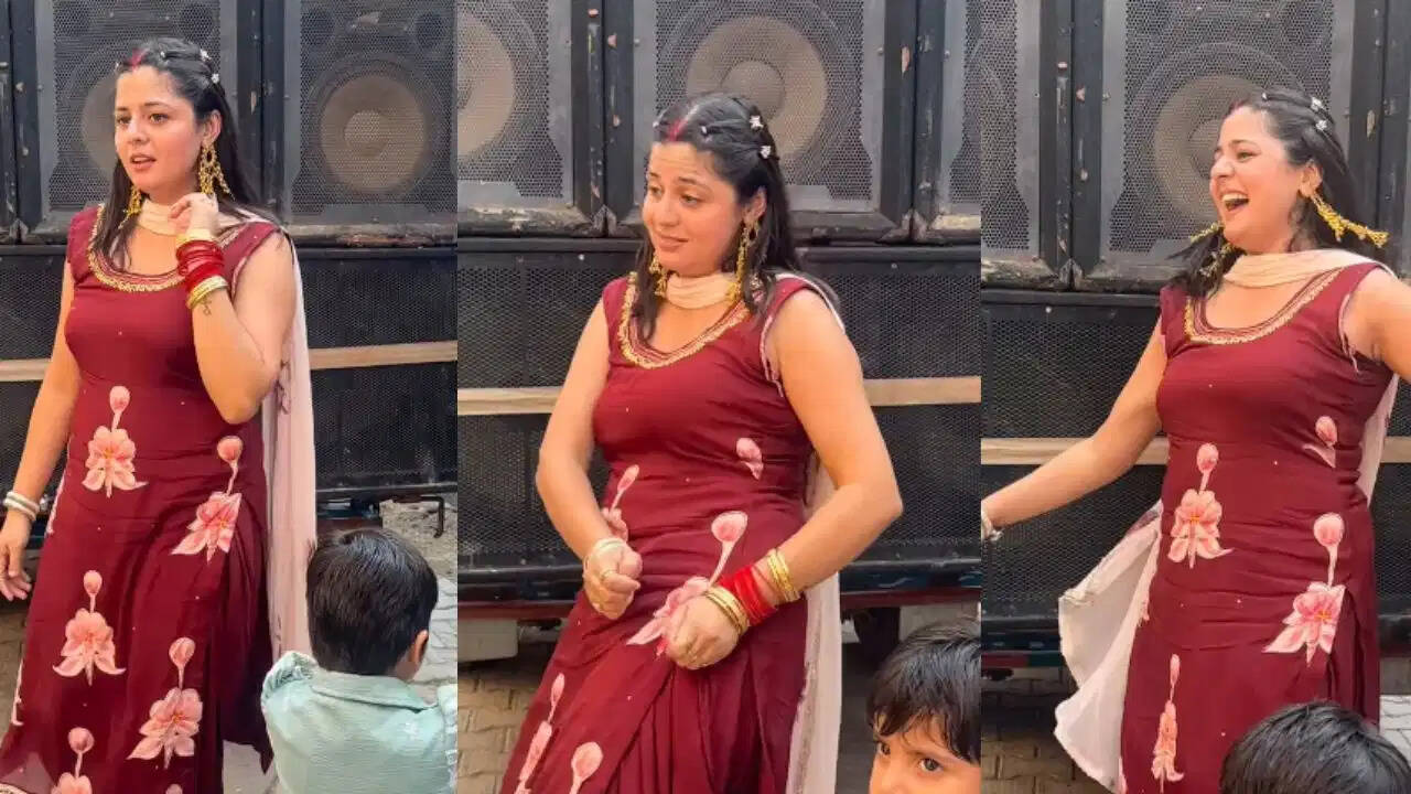 हरियाणवी बीट्स पर भाभी का जबरदस्त डांस वायरल, देसी अंदाज देख यूजर्स हार बैठे दिल